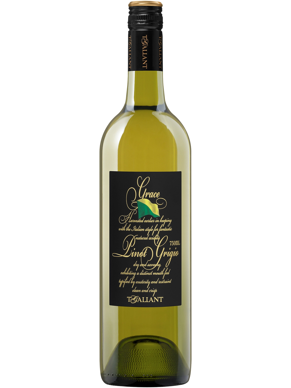 T'Gallant Grace Pinot Grigio 750ml
